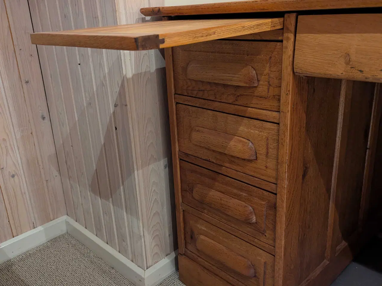 Billede 2 - Skrivebord i Egetræ