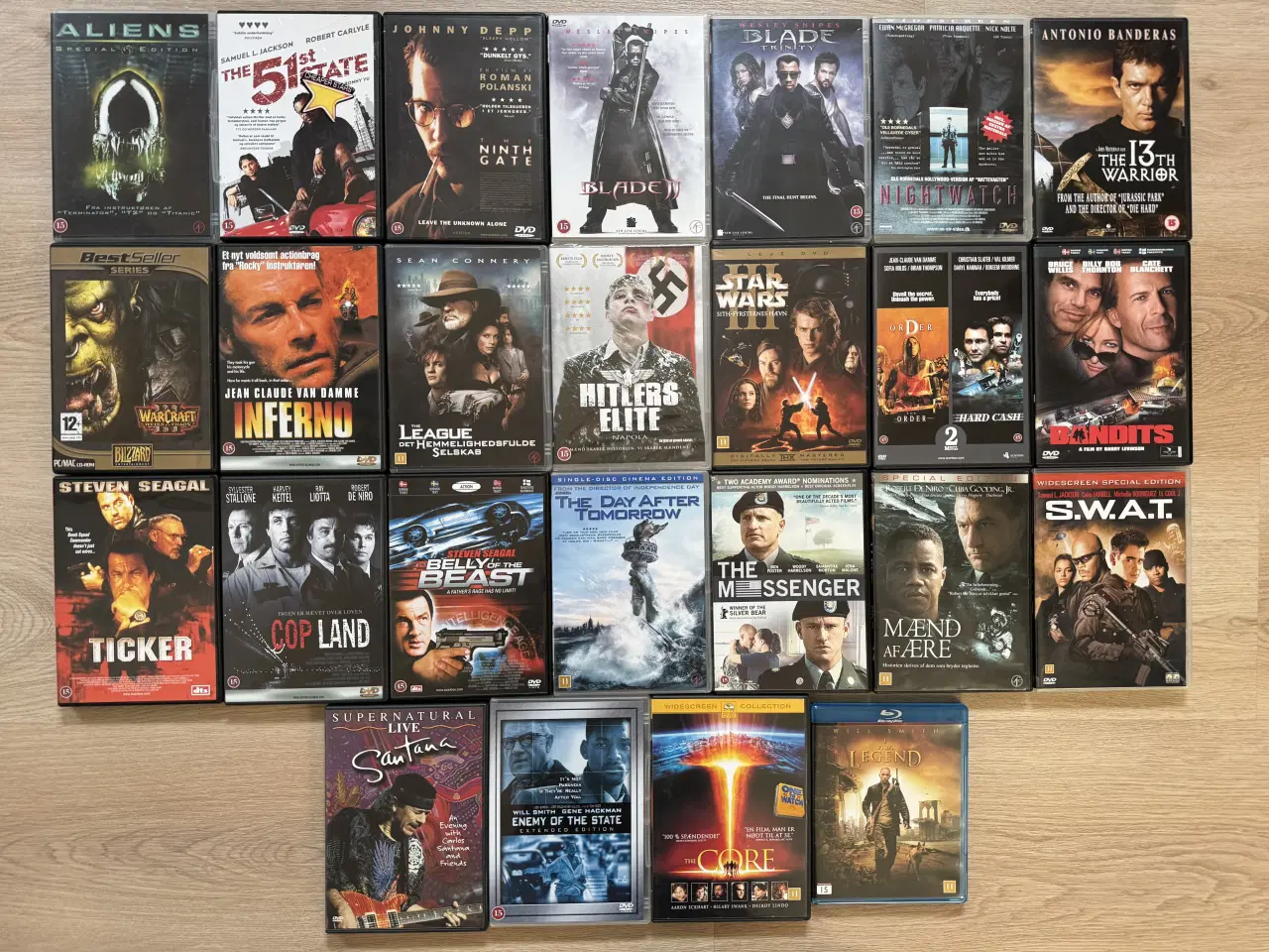 Billede 1 - 25 DVD’er- hvoraf 1 Blue-Ray disc