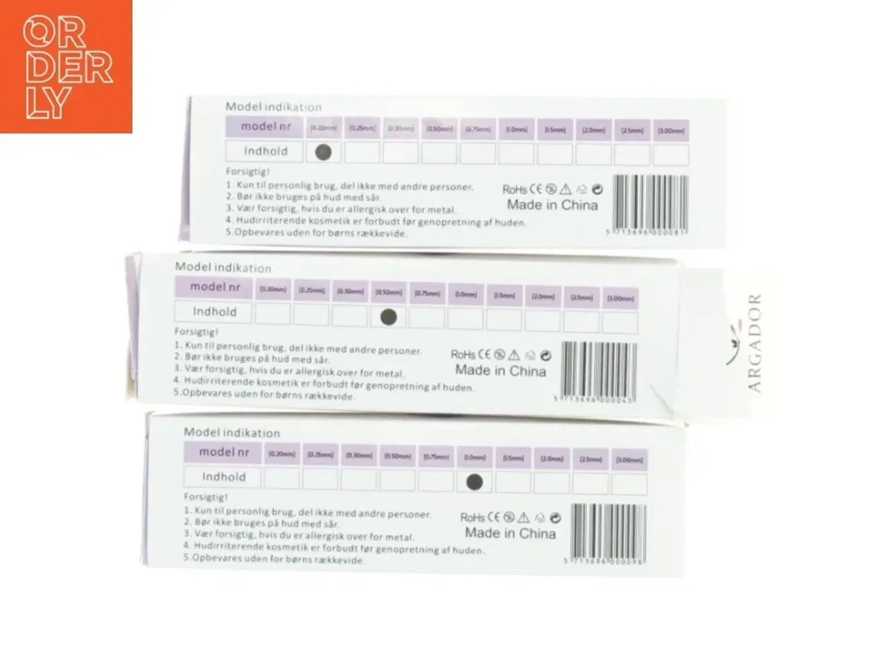 Billede 2 - Derma Roller fra Argador (str. 16 x 5 cm)