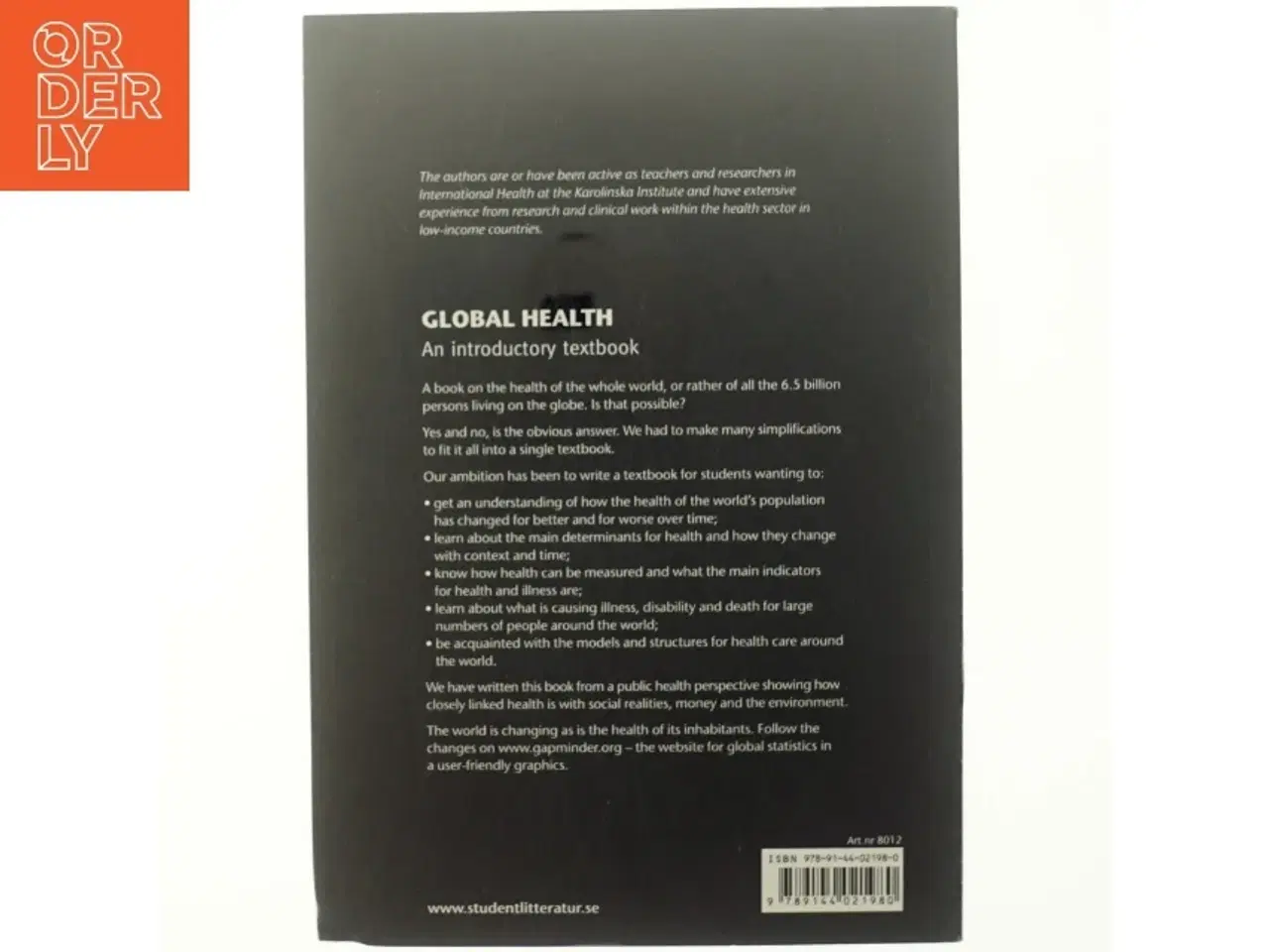 Billede 3 - Global health (Bog)