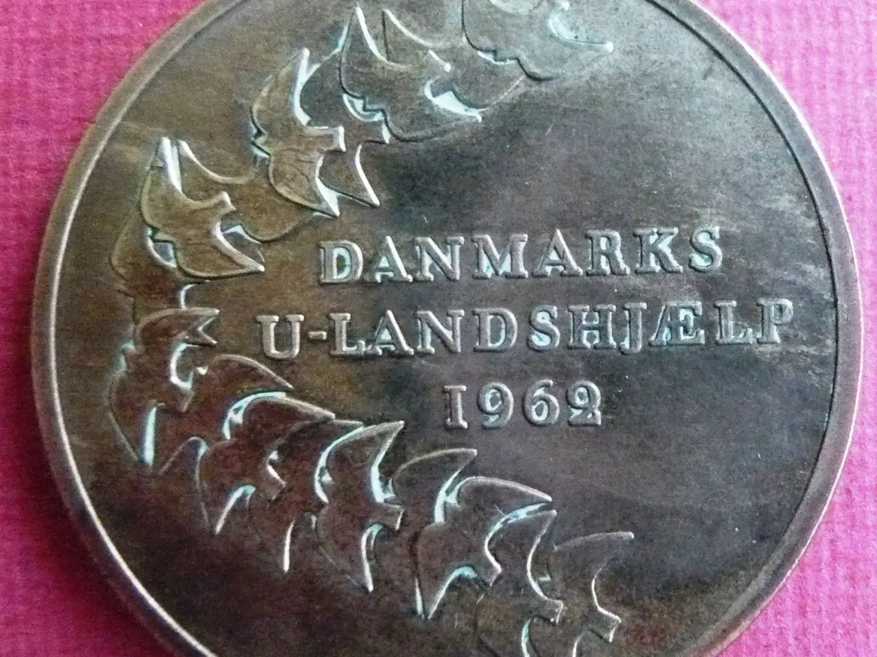 Billede 1 - Medalje - Dag Hammerskjöld - Danmarks U-landshjælp
