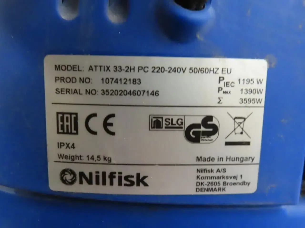 Billede 3 - Støvsuger NILFISK