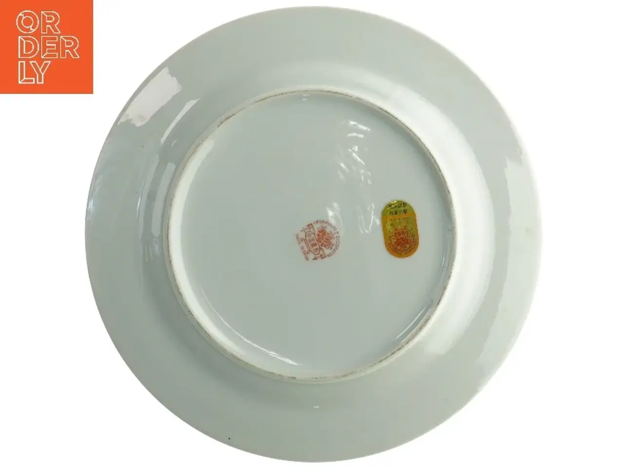 Billede 3 - Dekorativt kinesisk porcelænstallerken