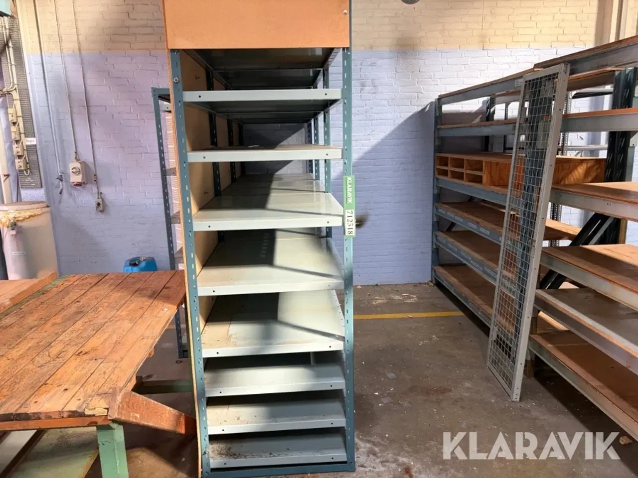 Billede 8 - Stål reoler - 14 sektioner