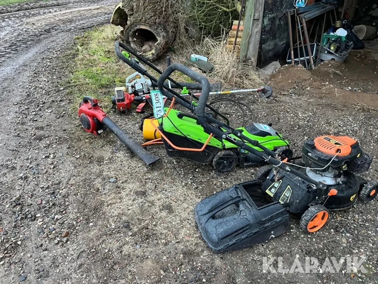 Billede 3 - Diverse maskiner og haveredskaber