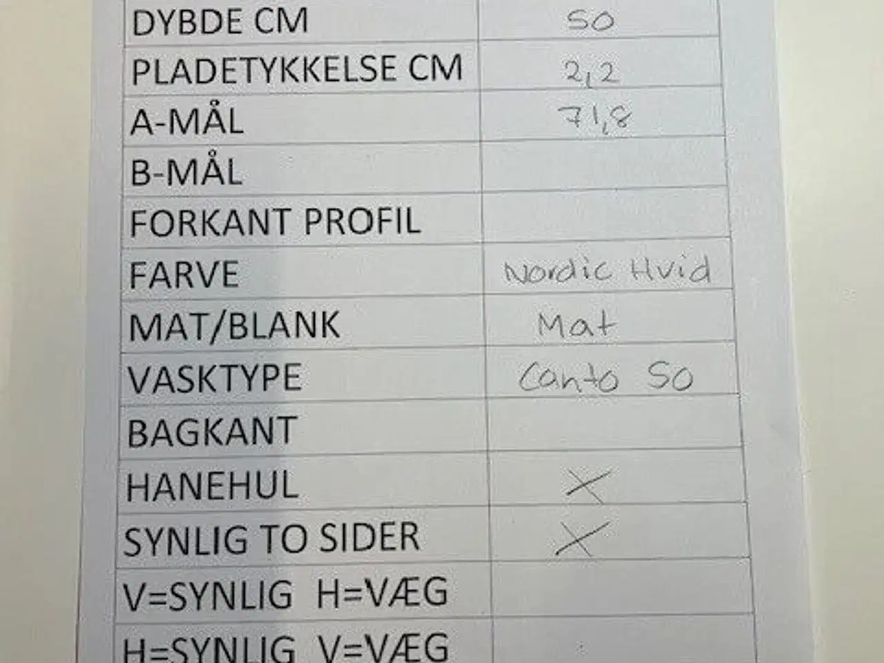 Billede 4 - KUMA vask m. LED lys