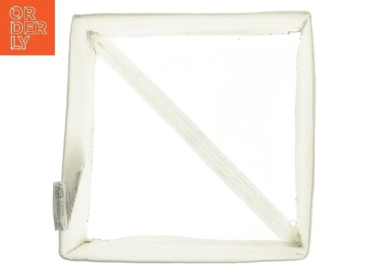 Billede 1 - Opbevaringspose med lynlås (str. 28x28x13 cm)