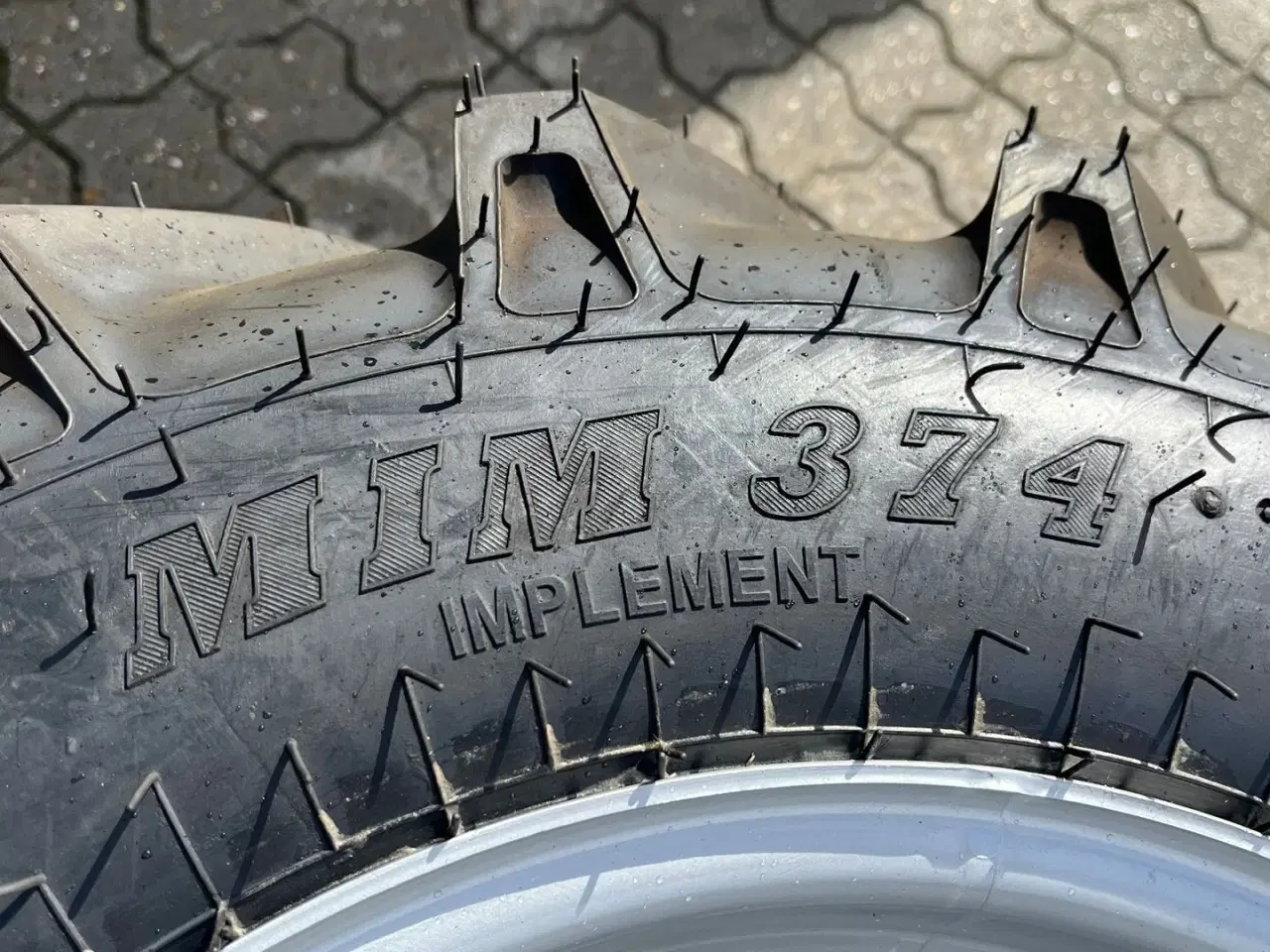 Billede 10 - MRL NYE brede hjul til minilæsser 19.0/45-17