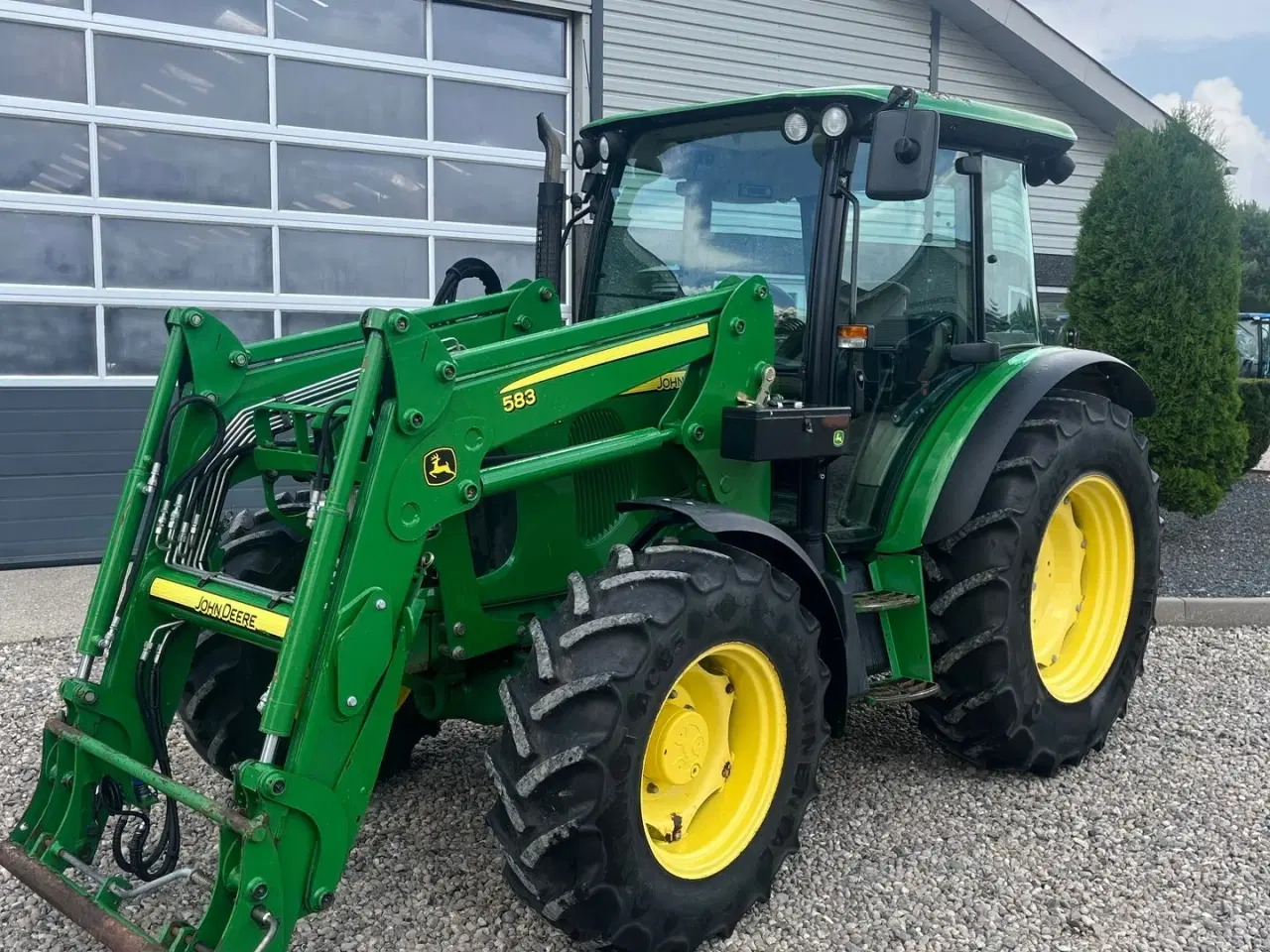 Billede 2 - John Deere 5080R Med frontlæsser