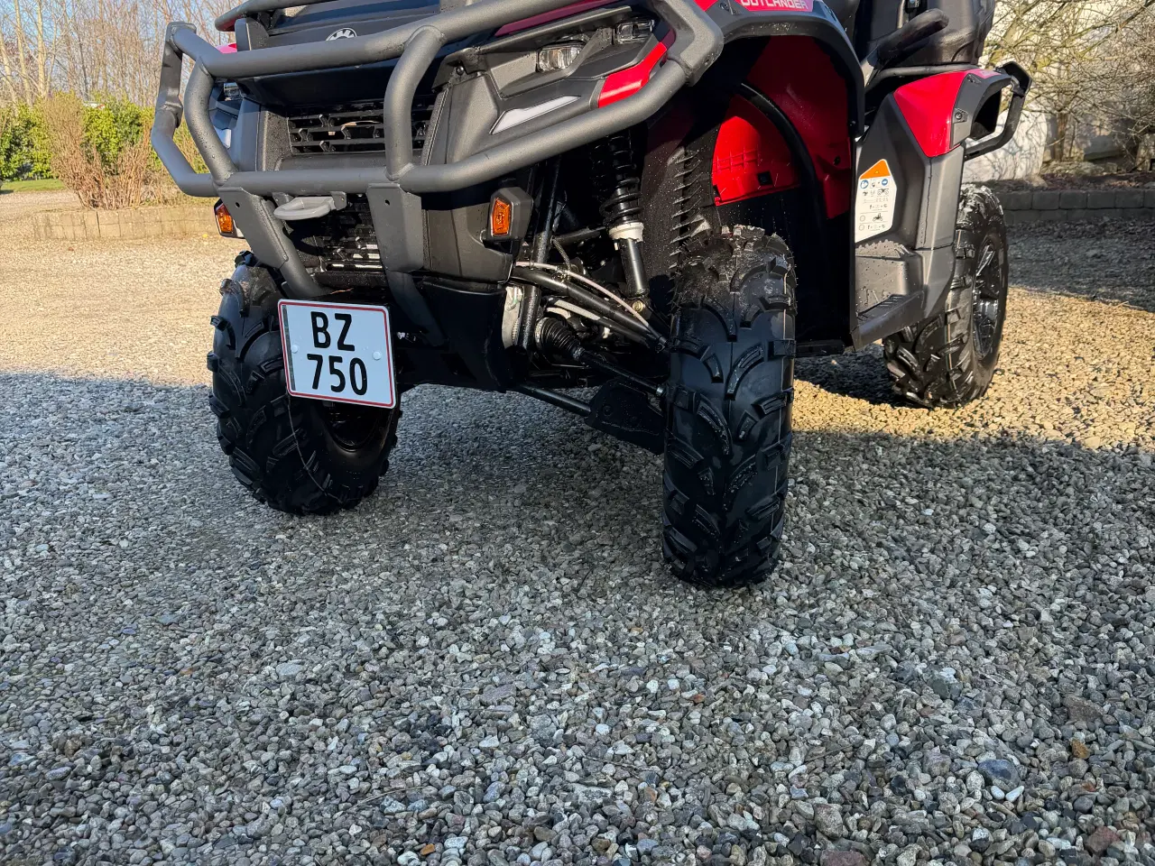 Billede 10 -  Can am 700 ccm som ny.