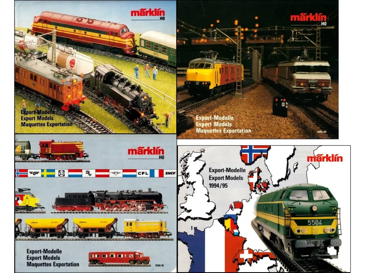 Billede 4 - Modeltog, Märklin Kataloger 1984-2008 x 13 stk.