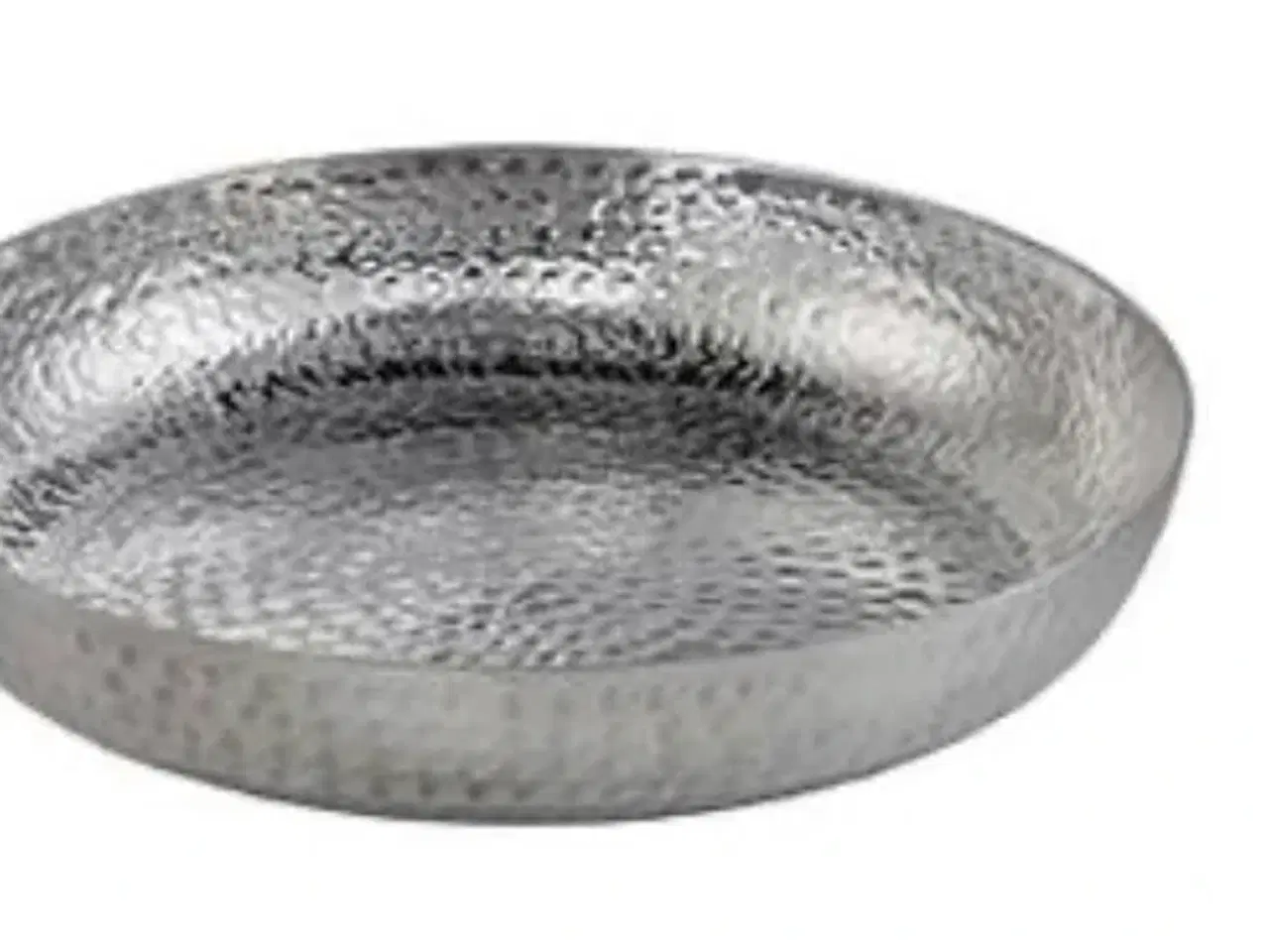 Billede 1 - Serveringsfad sølv hammeret 300 mm  (Udstillingsmodel)