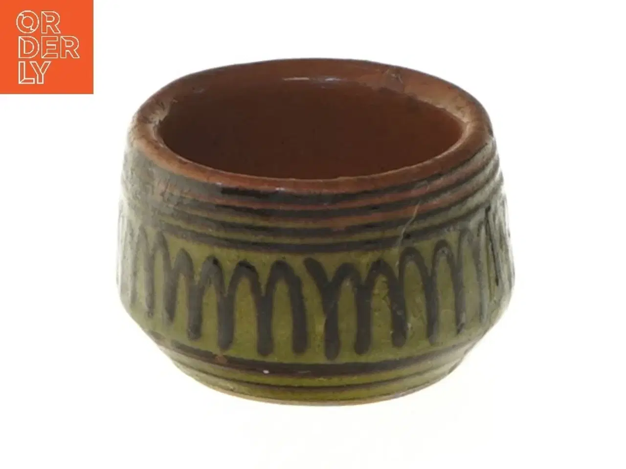 Billede 1 - Lille keramikvase (str. Ø 6,5 cm)