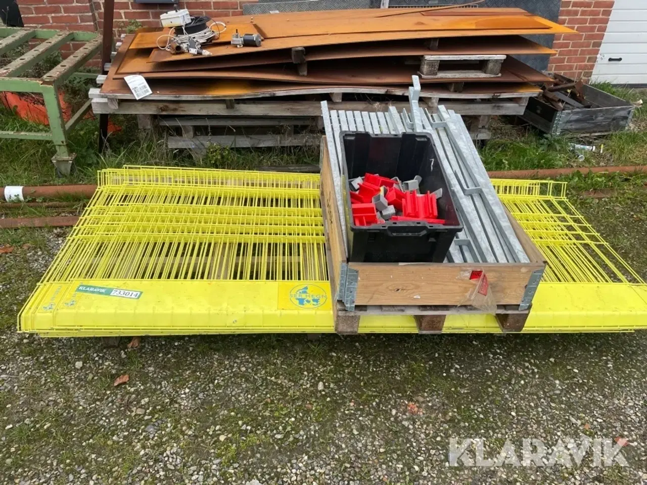 Billede 3 - Hegn Ser hegn EN13374A 8 styk med holdere