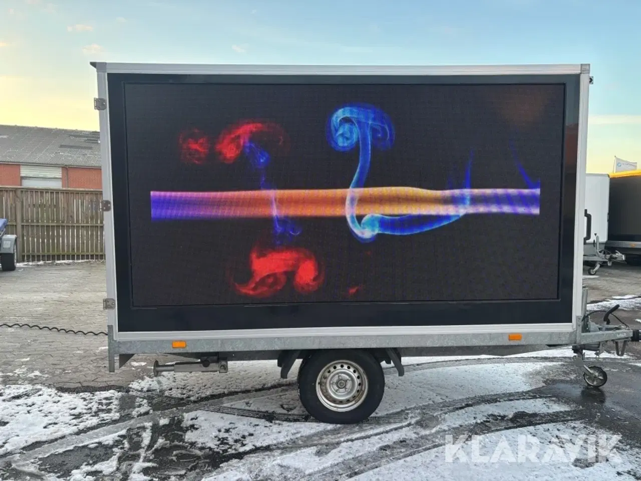 Billede 2 - Cargo trailer med LED-skærm Hapert Saphire H-1