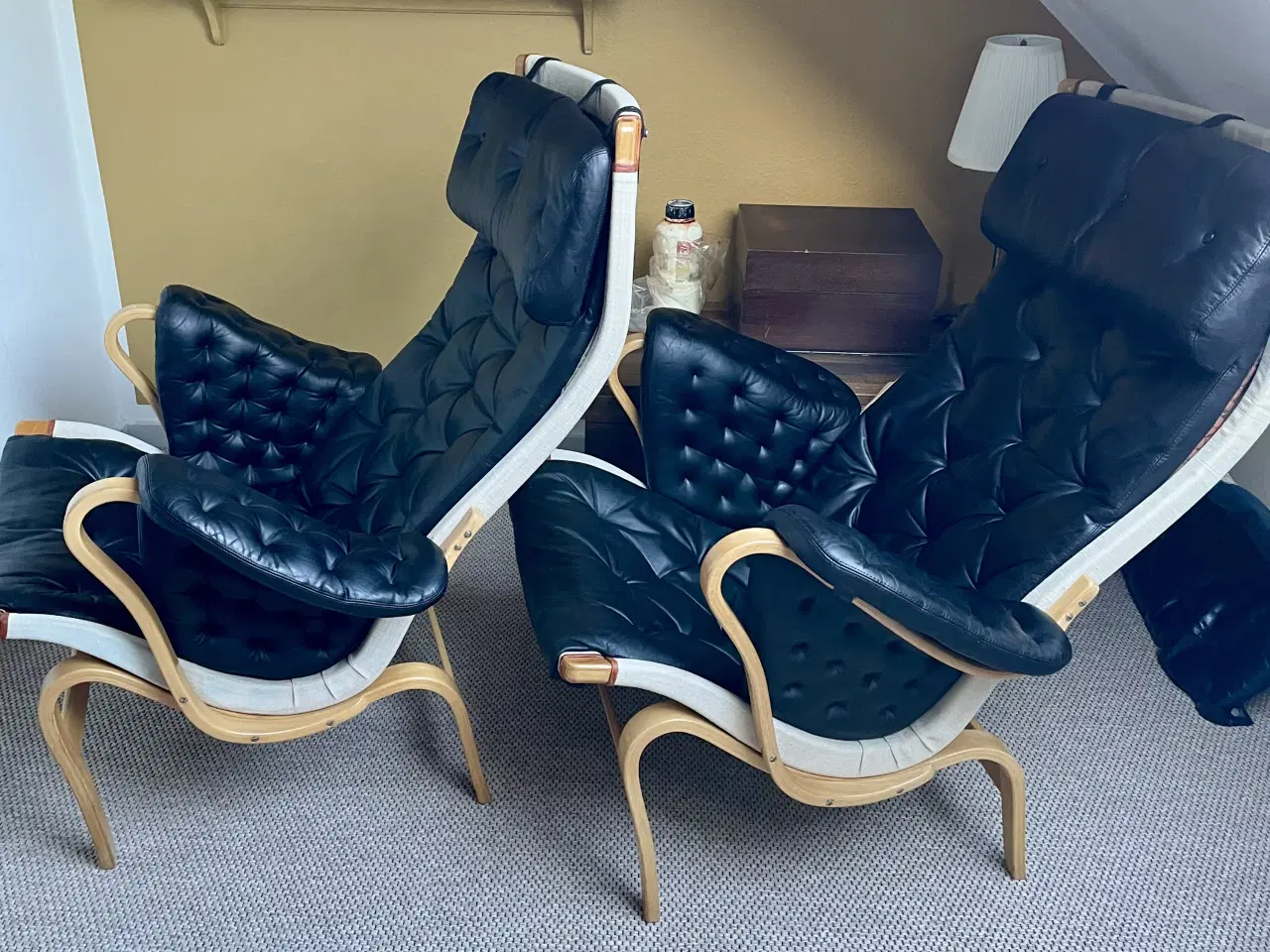 Billede 3 - Pernilla stole designet af Bruno Mathsson