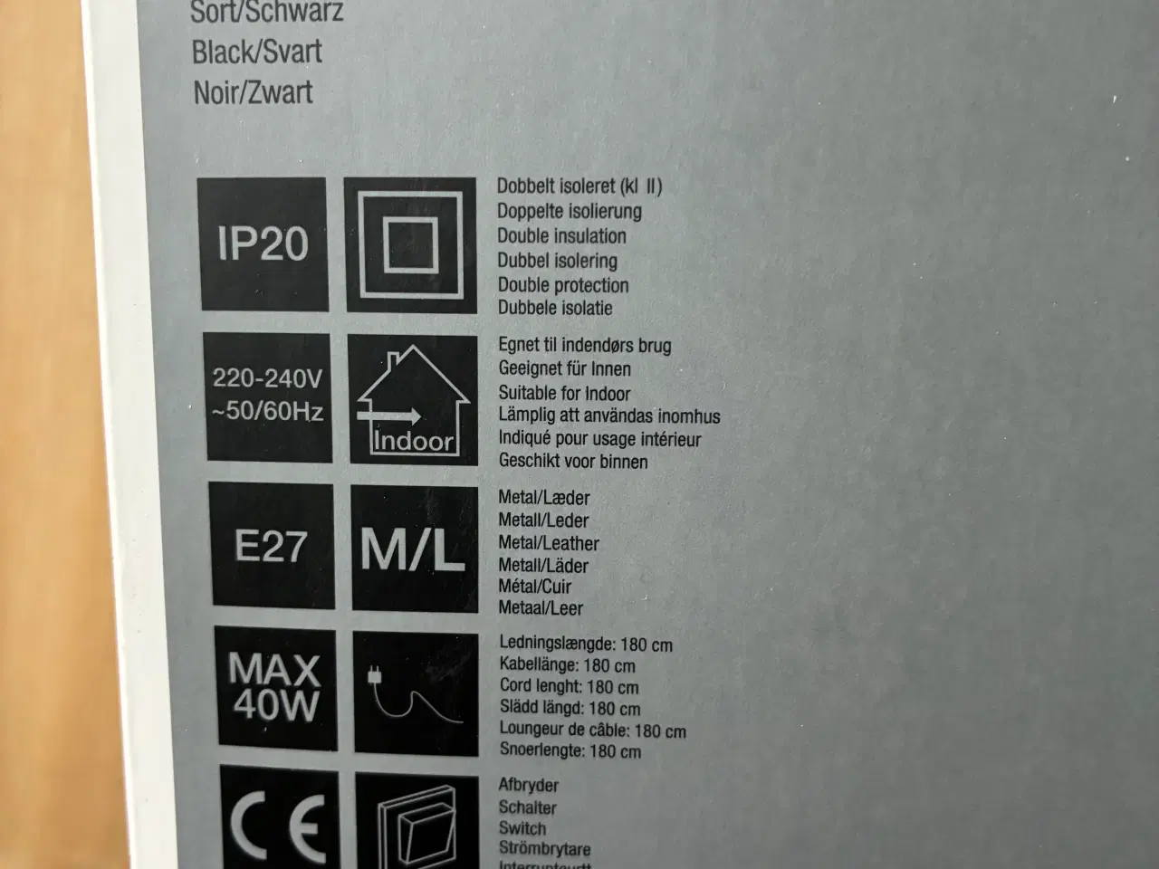 Billede 4 - Helt ny Strap bordlampe