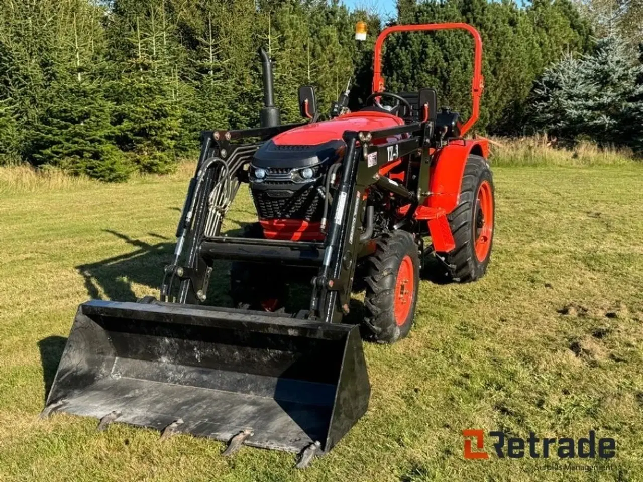 Billede 2 - - - - RHINOCEROS 45 HP Kompakttraktor med frontlæsser