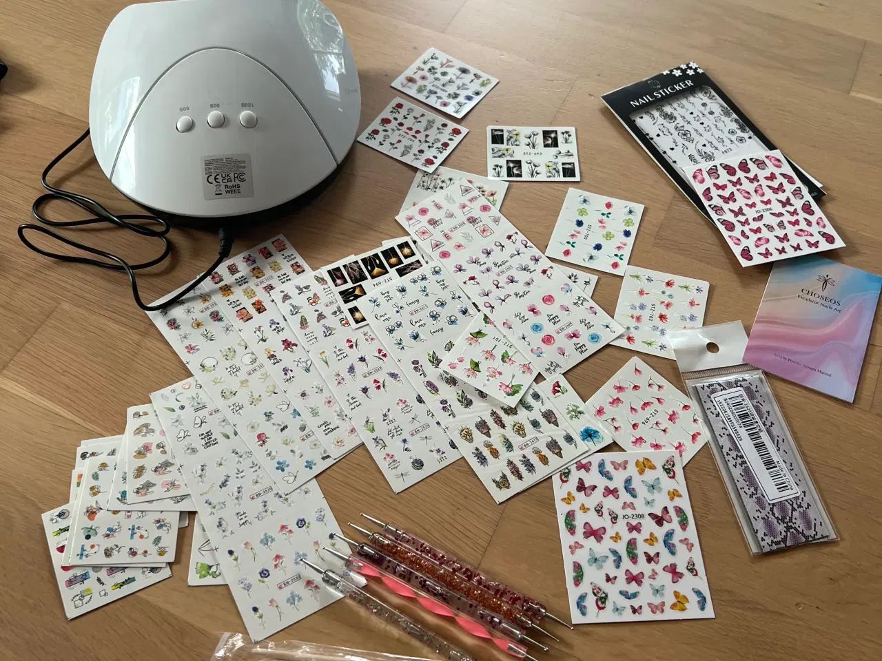 Billede 16 - Nyt og ubrugt negle kunst materiale