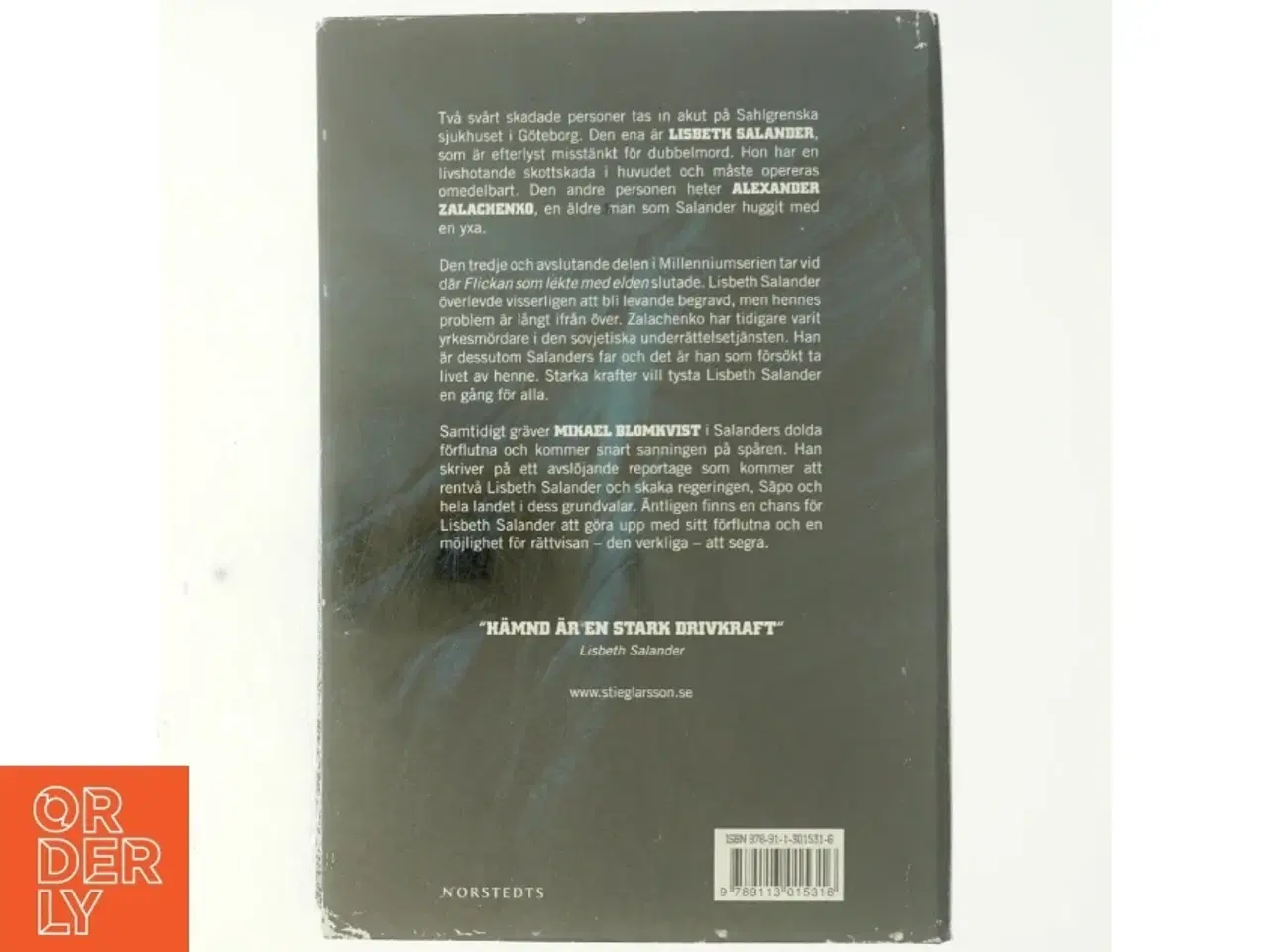 Billede 3 - Luftslottet som sprängdes af Stieg Larsson (Bog)
