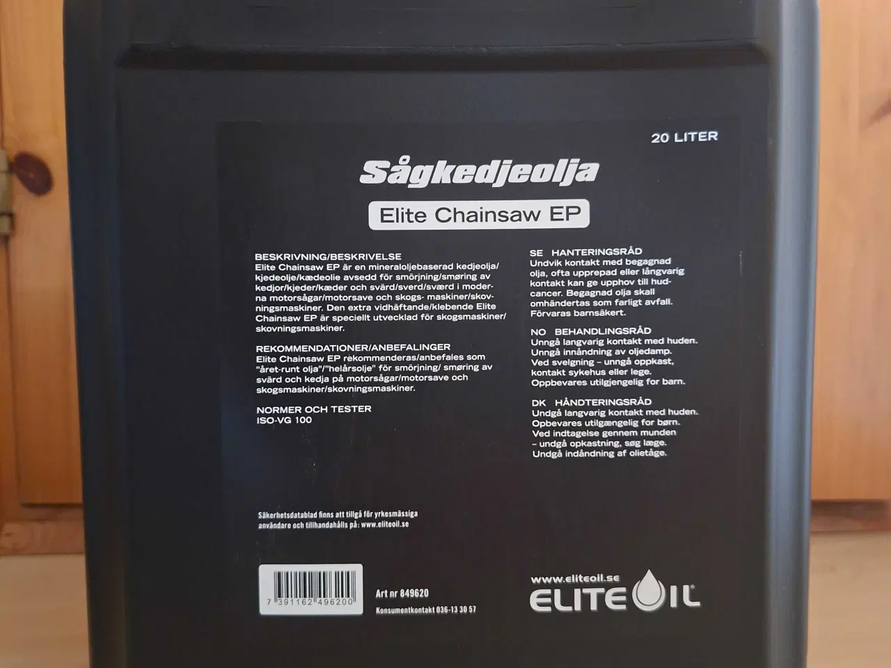 Billede 3 - Kædesavsolie 20 liter