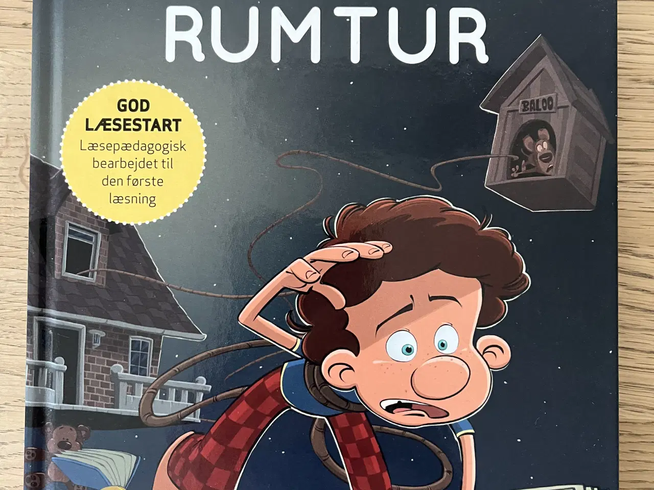 Billede 1 - Letlæsningsbog: Alf på rumtur