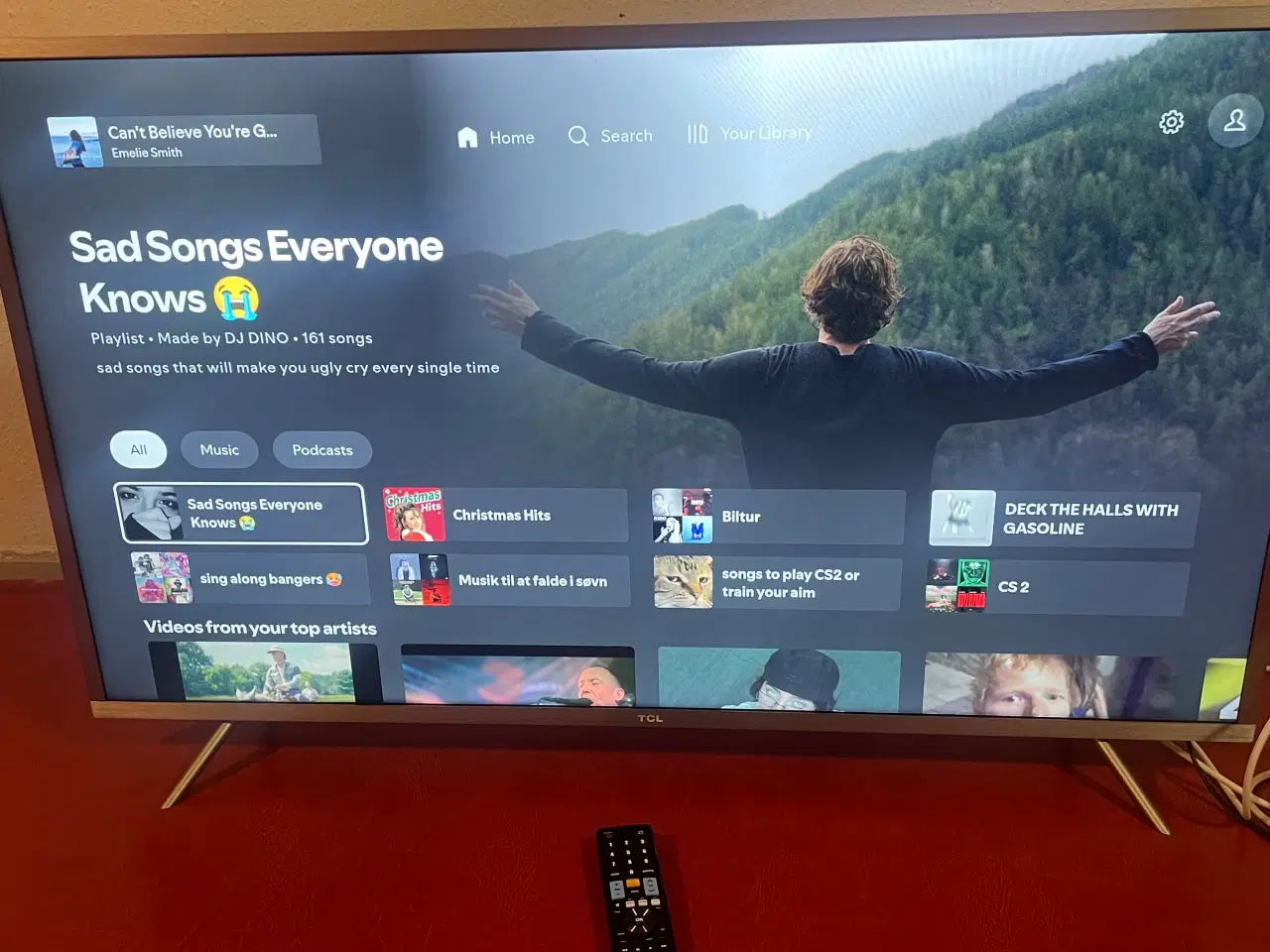 Billede 4 - Smart TV tcl  49 tommer  med  fjernbetjening
