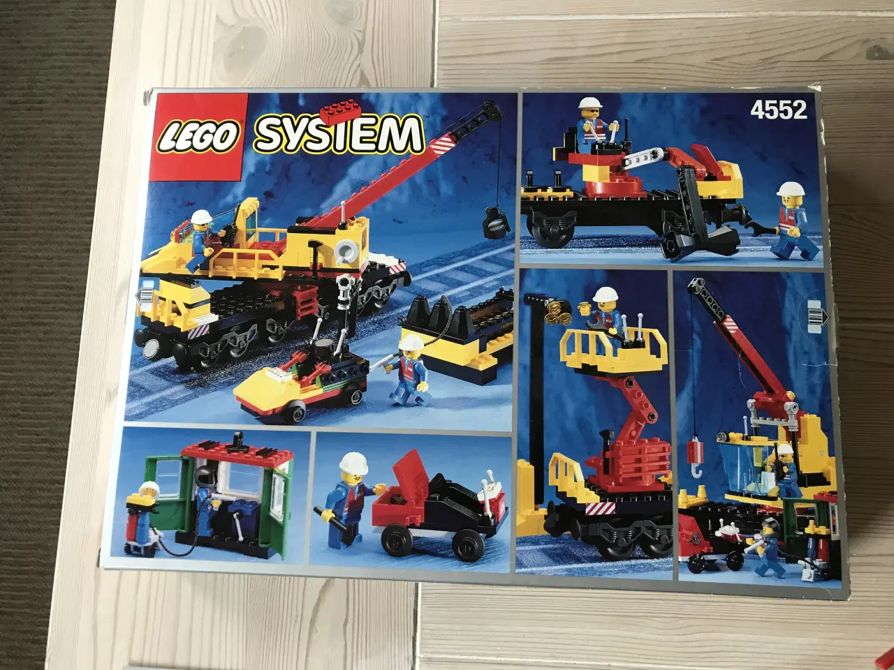 Billede 2 - Lego Tog, Last Kran 4552