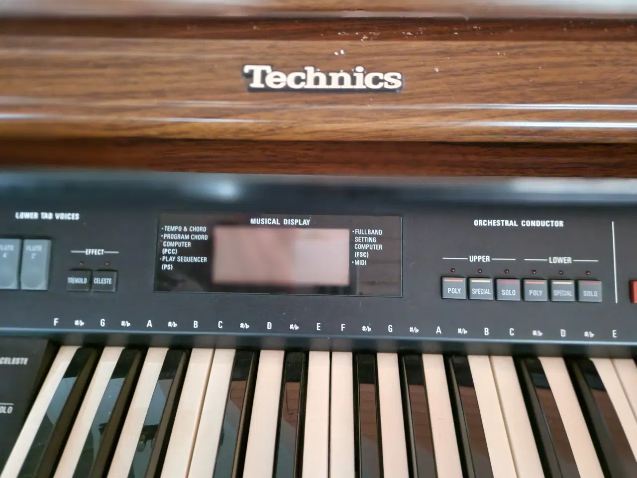 Billede 1 - El. orgel Technics