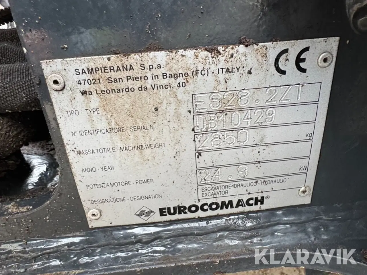 Billede 5 - Gravemaskine Erocomach ES28.2ZT