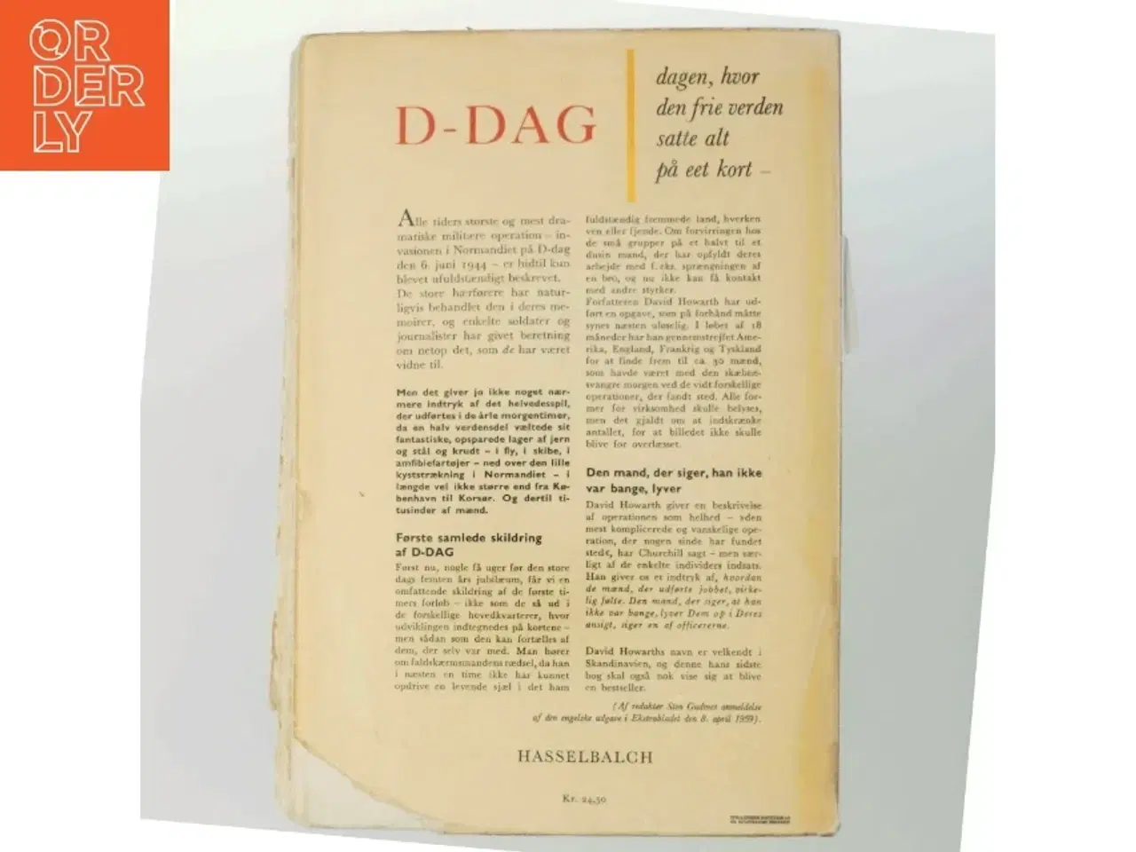 Billede 3 - D-DAG bog af David Howarth