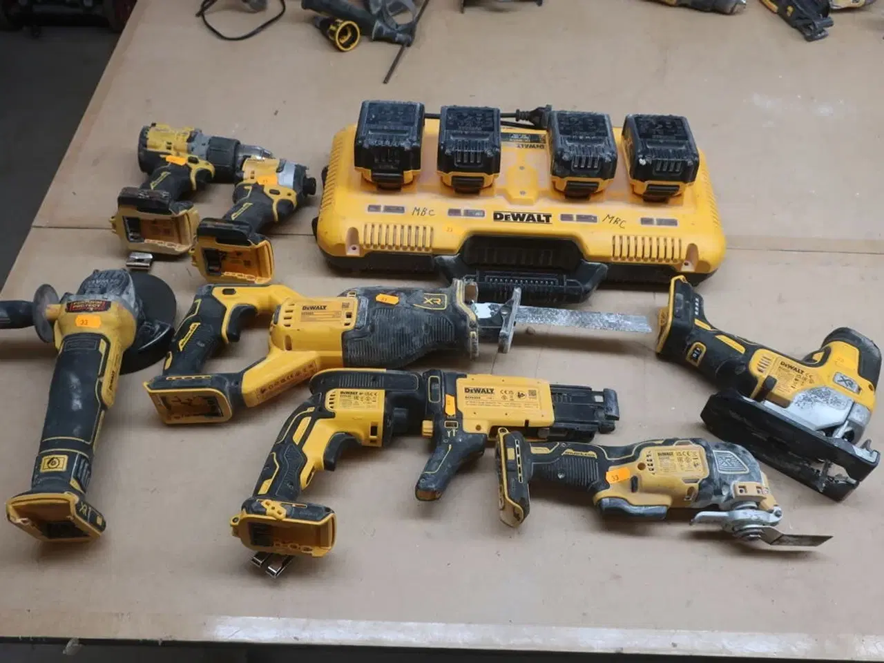 Billede 1 - 7 stk. elværktøj DEWALT