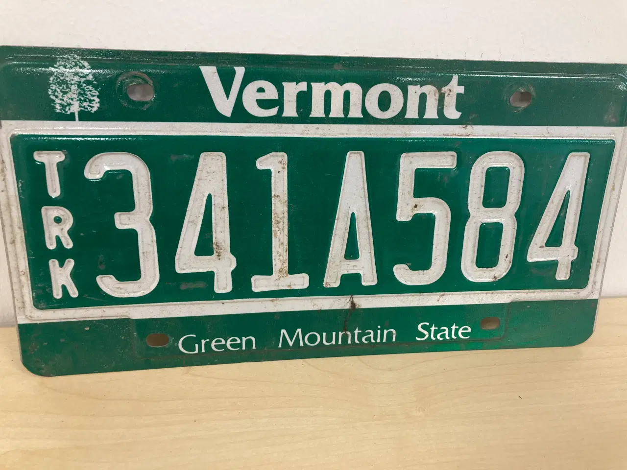 Billede 2 - Vermont US nummerplade 