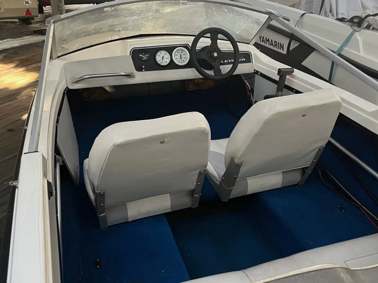 Billede 6 - Fletcher speeebåd med bådtrailer og 50 hk Yamaha 