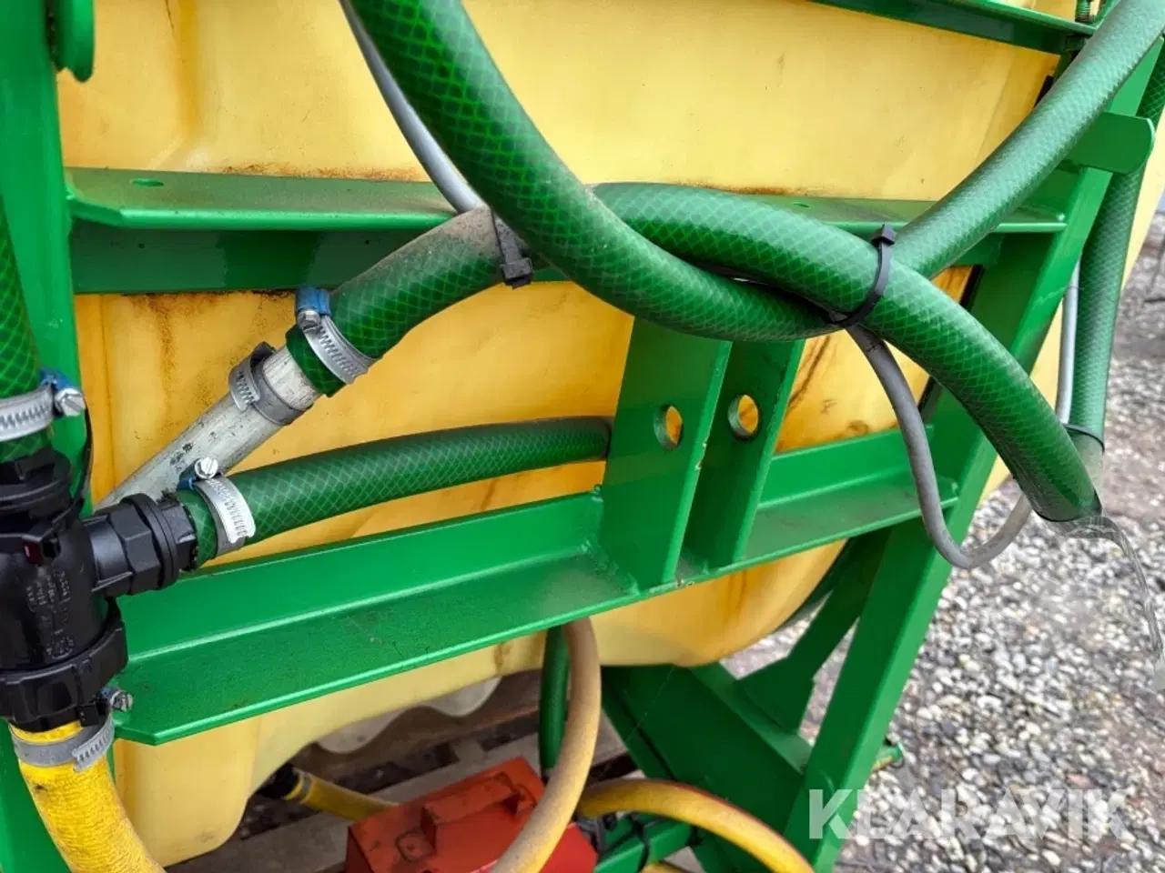 Billede 10 - Front tank med lys og elpumpe 850 liter