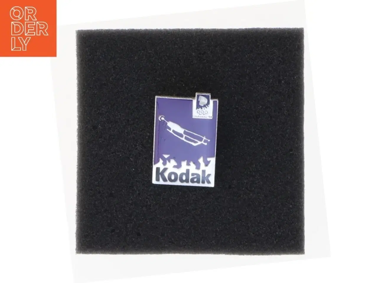 Billede 2 - Lillehammer 1994 Olympiske Lege Kodak Sponsor Pin (str. 3 x 2 cm)