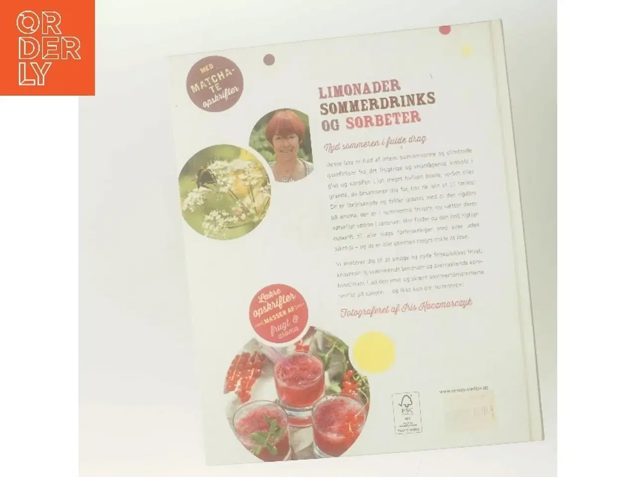 Billede 3 - Limonader, Sommerdrinks og Sorbeter af Usch von der Winden (Bog)