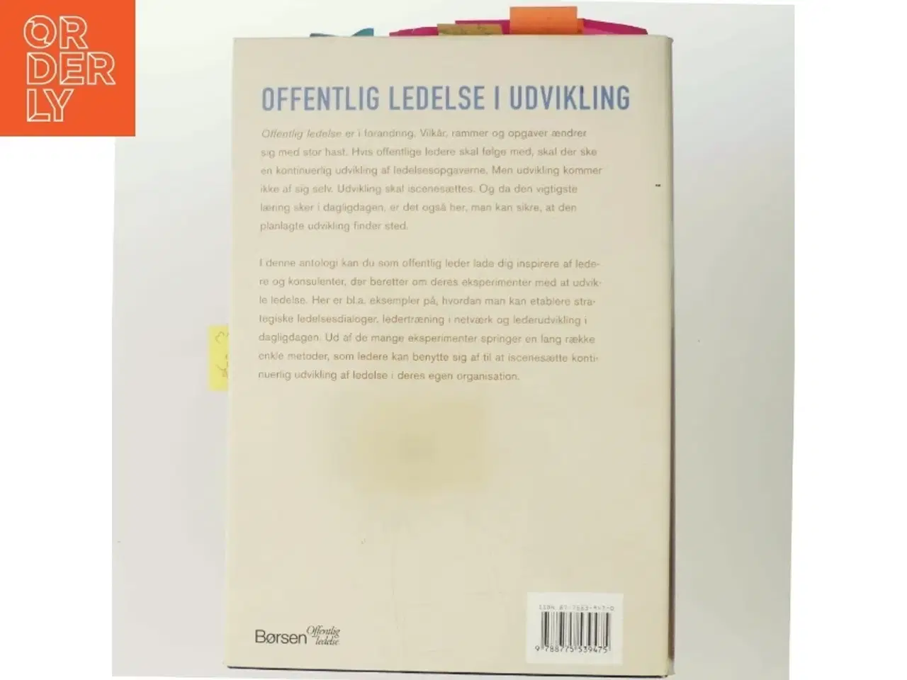 Billede 3 - Offentlig ledelse i udvikling (Bog)