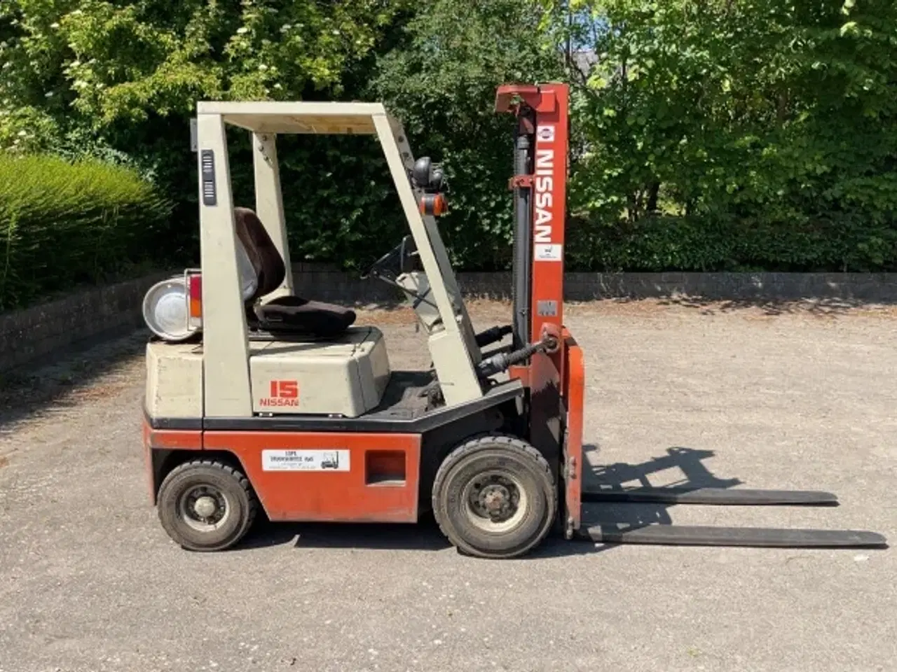 Billede 2 - Nissan 1500 Kg gastruck  med Nissan H 20 Motor