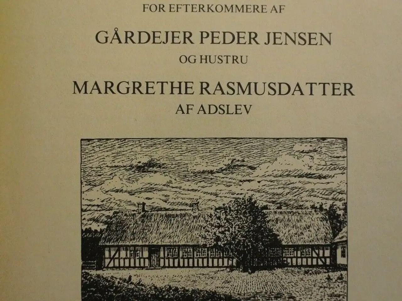 Billede 5 - adslev-slægten 1981 - slægtsbog for efterkommere a