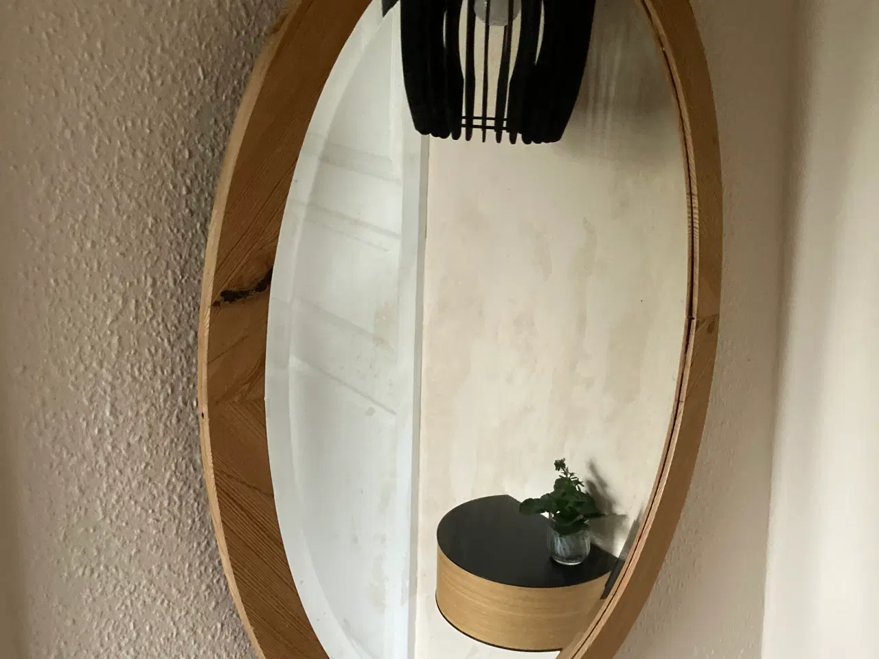 Billede 1 - Ovalt spejl 