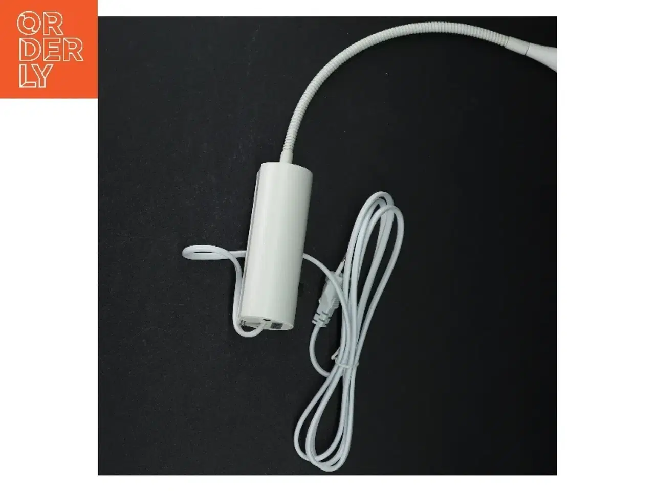 Billede 4 - Hvid væglampe med fleksibel arm