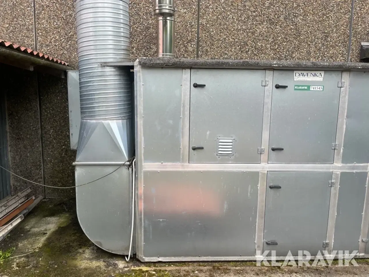 Billede 3 - Ventilationsanlæg med Diesel Fyr Davenka R8000O-D
