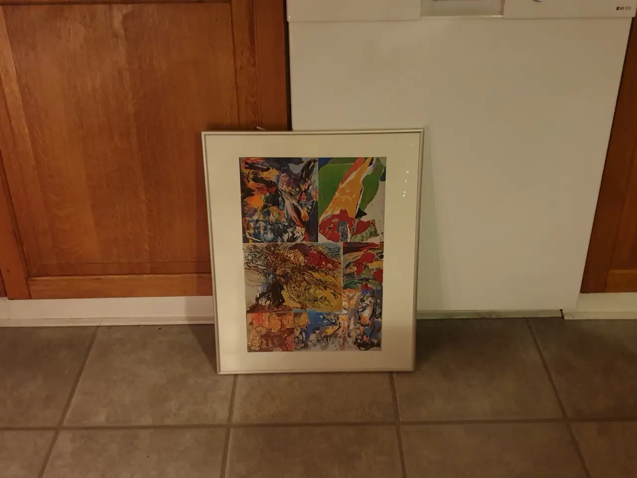 Billede 1 - Asger Jorn collage 40x50