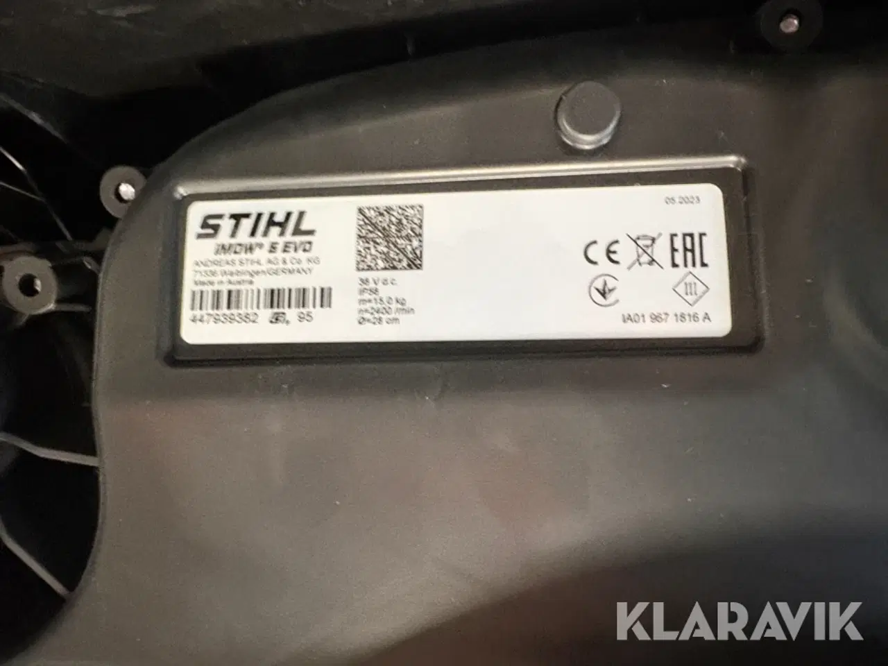 Billede 7 - Robot plæneklipper STIHL iMOW 5 EVO