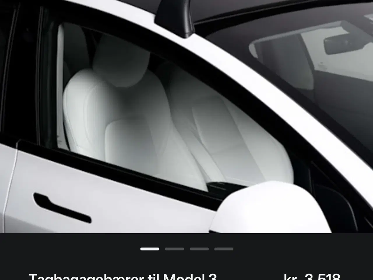 Billede 1 - Originale tagbøjler til Tesla 3