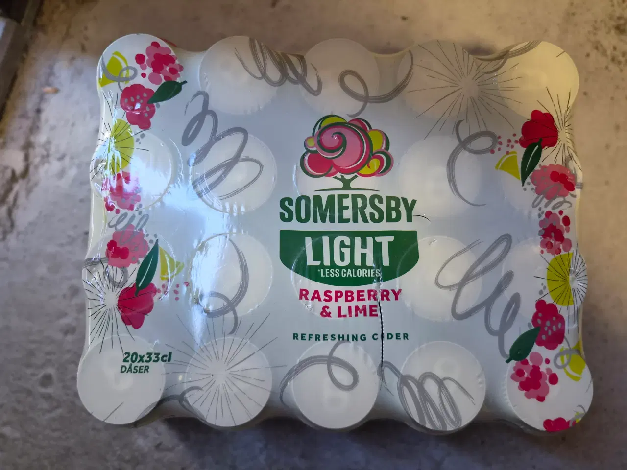 Billede 1 - 1 kasse somerspy light raspberry & lime