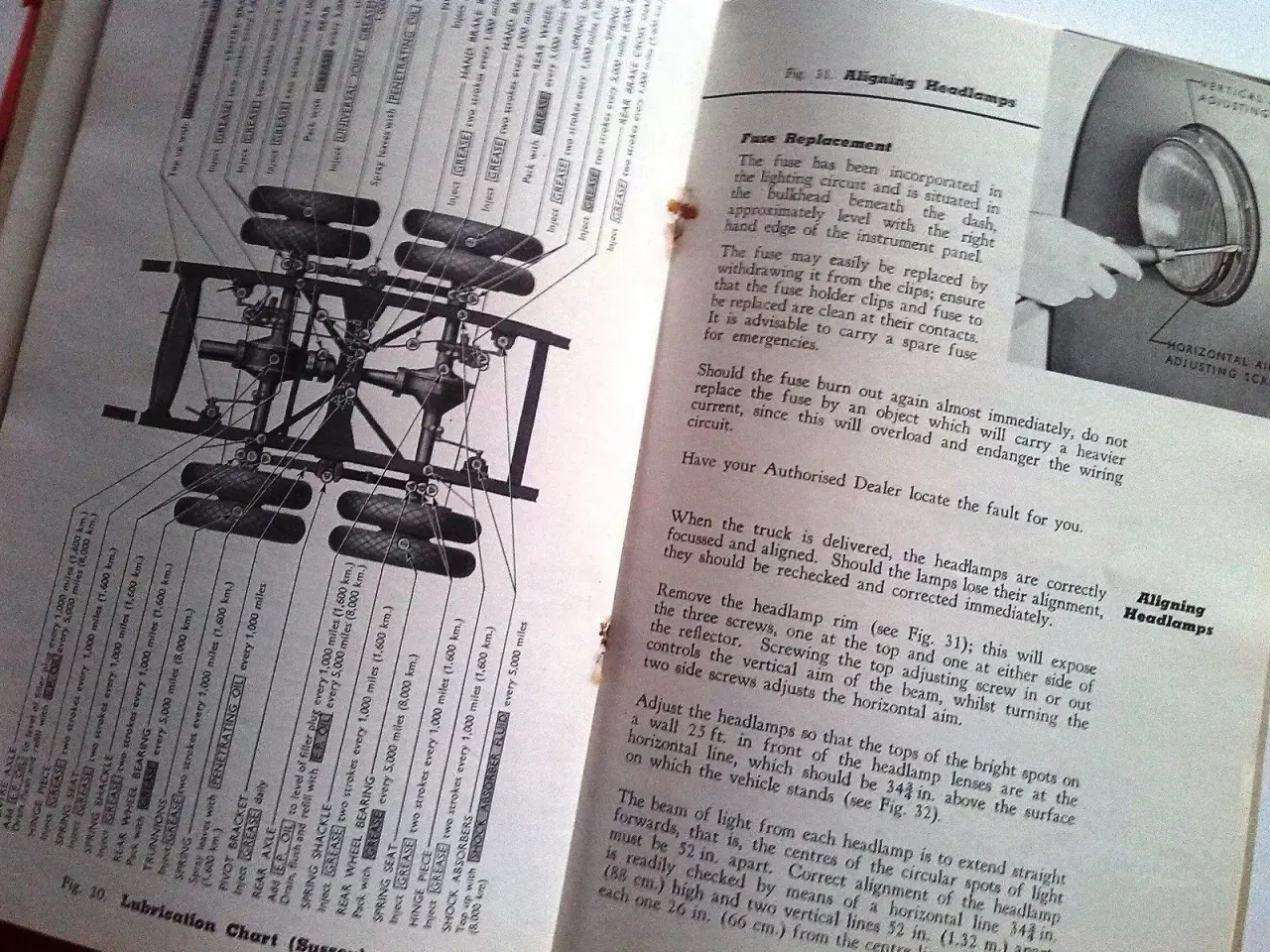 Billede 4 - 1951 Thames Instruktions bog 