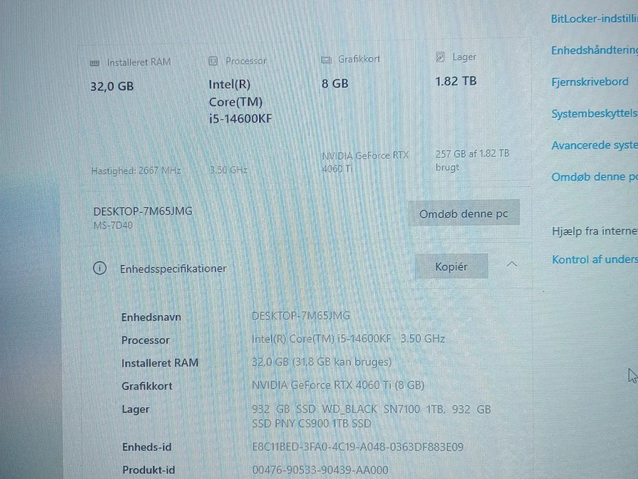 Billede 4 - Stærk gamer pc 