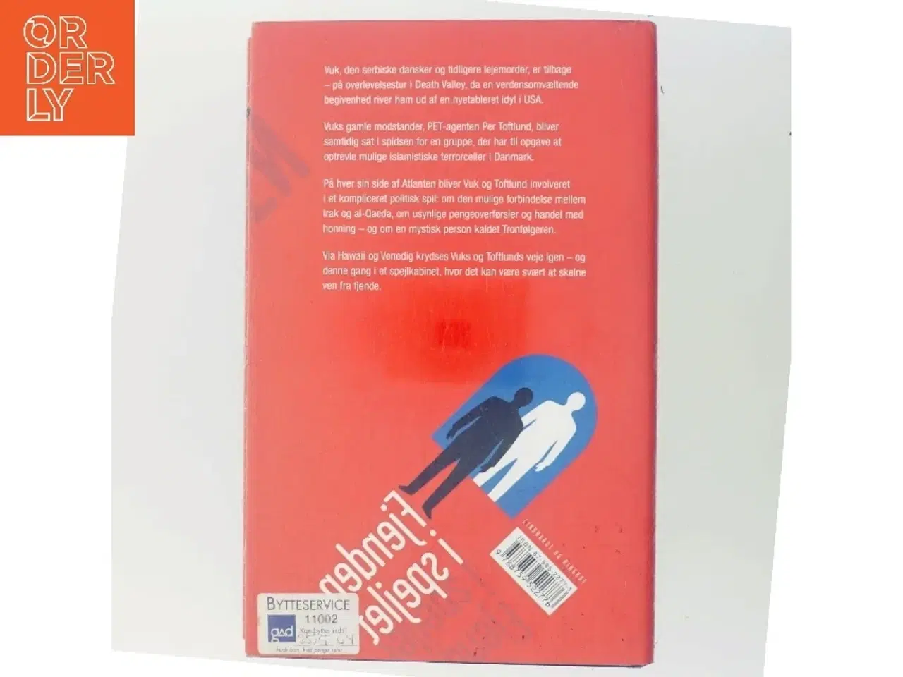 Billede 3 - Fjenden i spejlet : roman af Leif Davidsen (Bog)